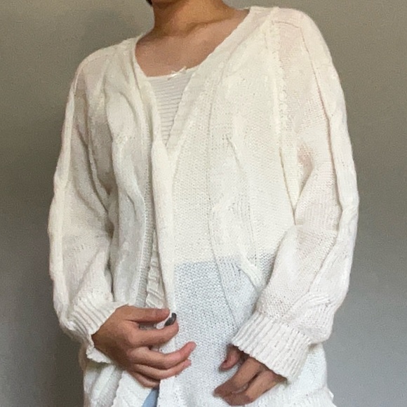 Loosely knitted cardigan - Picture 3 of 7